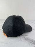 Louis Vuitton Black Monogram Bull Calf Leather Cap