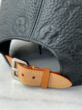 Louis Vuitton Black Monogram Bull Calf Leather Cap