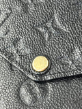 Louis Vuitton Black Félicie Pochette Chain Wallet Monogram Empreinte Leather Crossbody/Shoulder Bag