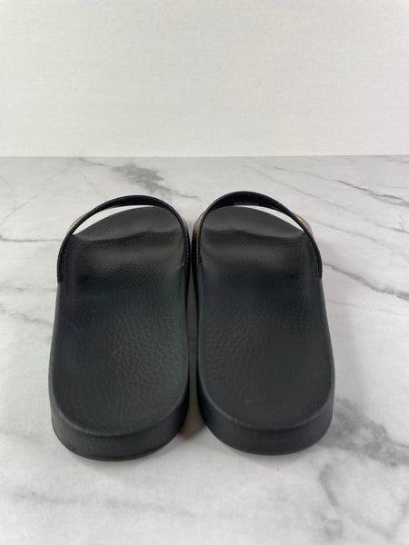 GUCCI GG Supreme Monogram Fake/Not Slide Sandals Size Men’s 7 (fits Women’s US 9-9.5)