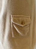 Louis Vuitton Beige Terrycloth Mini Dress/Long Top Size 38 (Medium - Fits US 4/6)