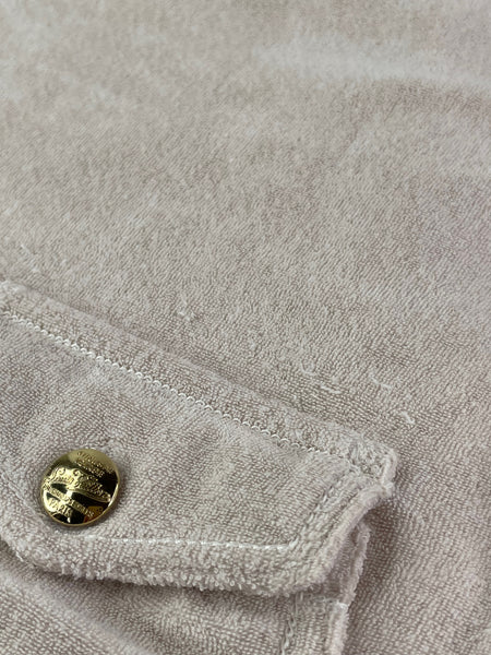 Louis Vuitton Beige Terrycloth Mini Dress/Long Top Size 38 (Medium - Fits US 4/6)