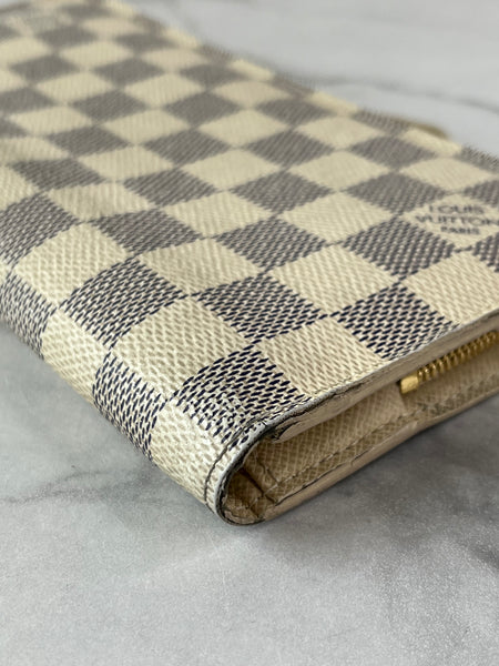 LOUIS VUITTON Damier Azur Insolite Wallet
