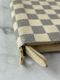 LOUIS VUITTON Damier Azur Insolite Wallet