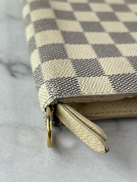 LOUIS VUITTON Damier Azur Insolite Wallet