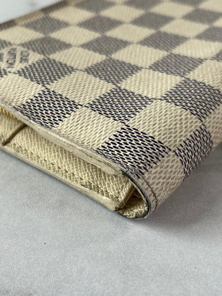 LOUIS VUITTON Damier Azur Insolite Wallet