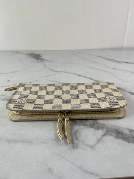LOUIS VUITTON Damier Azur Insolite Wallet