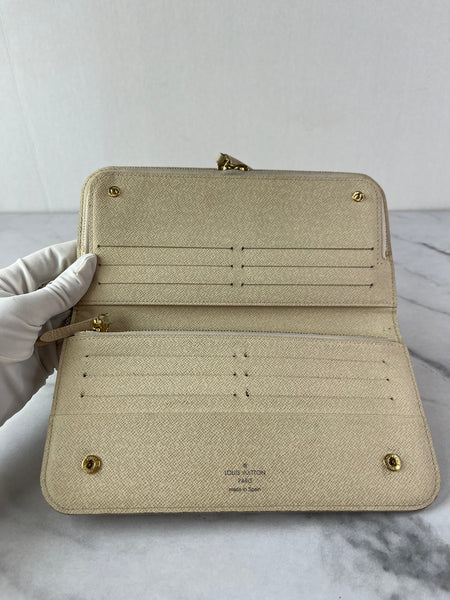 LOUIS VUITTON Damier Azur Insolite Wallet