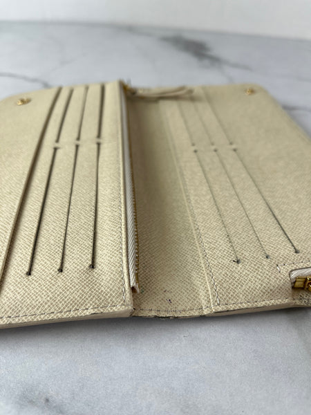LOUIS VUITTON Damier Azur Insolite Wallet