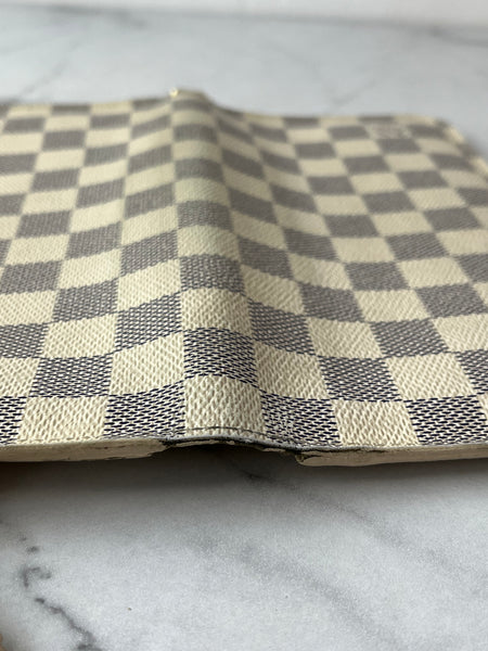 LOUIS VUITTON Damier Azur Insolite Wallet
