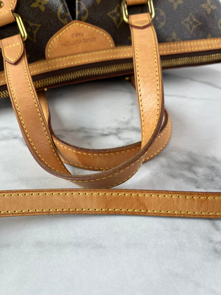 LOUIS VUITTON Monogram Palermo PM Shoulder Bag