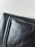 CHANEL CC BLACK SHINY LAMBSKIN PUFFY PILLOW JUMBO CLUTCH