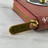 Louis Vuitton Limited Edition Monogram Vernis Valentine Dog Zippy Wallet