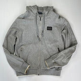 Dolce & Gabbana Grey Zip Up Sweater Size 52 (fits Large)