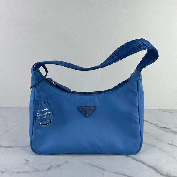 Baby blue prada bag hotsell