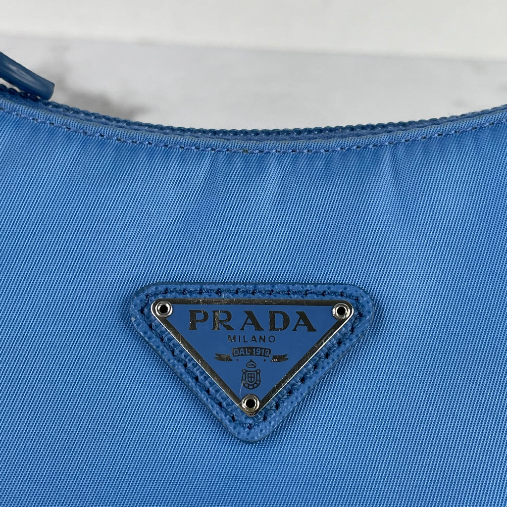 Prada Pervinca (Light Blue) Nylon Re-Edition 2000 mini-bag