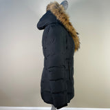 Mackage Black Adali Fur Collar Down Jacket Size Small (fits US 2-4)