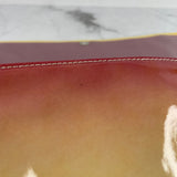 Prada Hot Pink/Yellow Ombré Vernice Patent Clutch