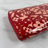 LOUIS VUITTON Pomme D'Amour Patent Sweet Monogram Zippy Wallet