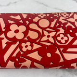 LOUIS VUITTON Pomme D'Amour Patent Sweet Monogram Zippy Wallet