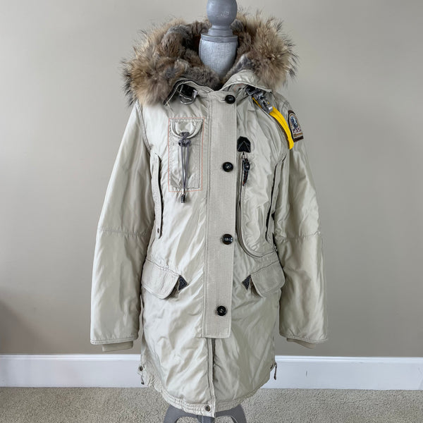 Parajumpers Ladies Kodiak Beige Parka Size Large