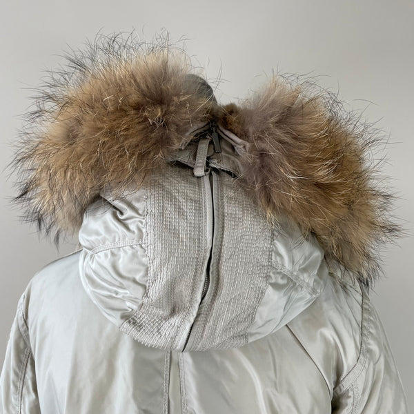 Parajumpers Ladies Kodiak Beige Parka Size Large