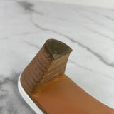 Hermes White / Beige Sandals Size 37.5