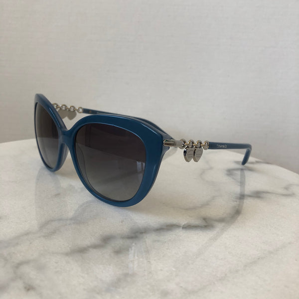 Tiffany Blue Mini Hearts Sunglasses