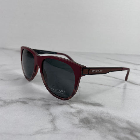 BVLGARI Unisex Red/Black Sunglasses