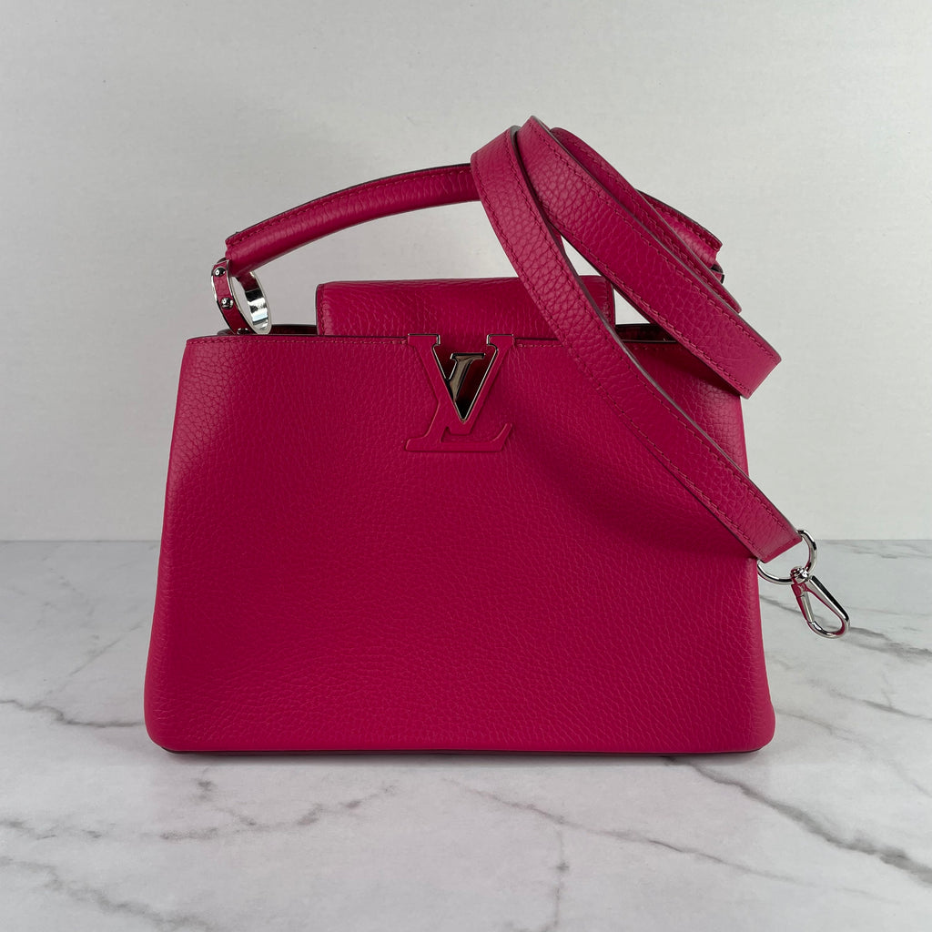 Louis Vuitton Pre-owned Capucines Bb Handbag - Red