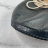 Valentino Black Rockstud Ballet Flats Size 36.5