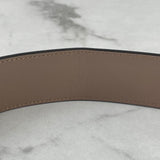 Gucci Dusty Pink GG Supreme Marmont belt Size 80/32