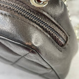 Chanel Dark Brown Cambon Line Pouch Mini Crossbody Bag