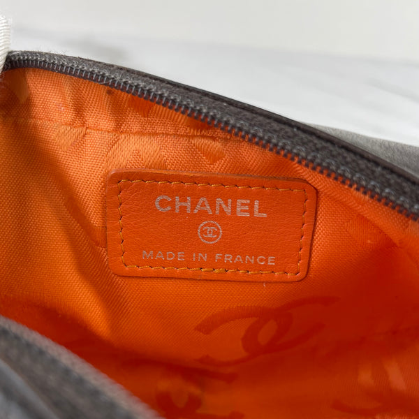 Chanel Dark Brown Cambon Line Pouch Mini Crossbody Bag