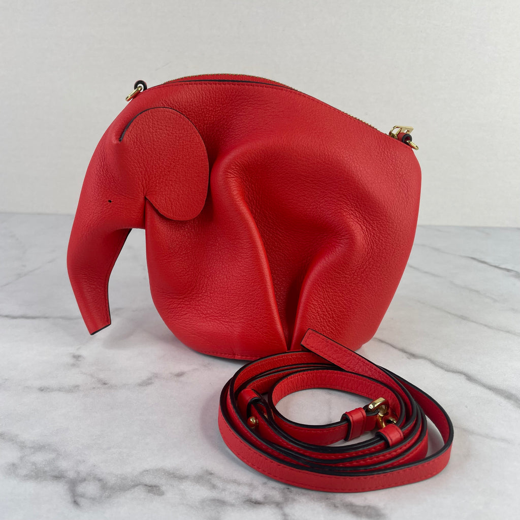 Buy Loewe Elephant Mini Bag 'Gold/Crystal' - 126 06 M93 8271 | GOAT