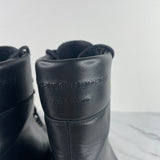 ALEXANDER WANG Black Andy Hiker Boots Size 36.5