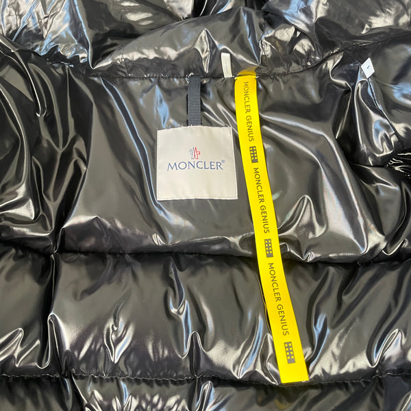 Moncler Ladies Black LIRIOPE Down Puffer Coat Size 1