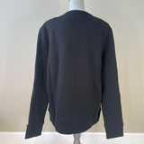 GUCCI Unisex Black Logo Crewneck Sweatshirt Size Large