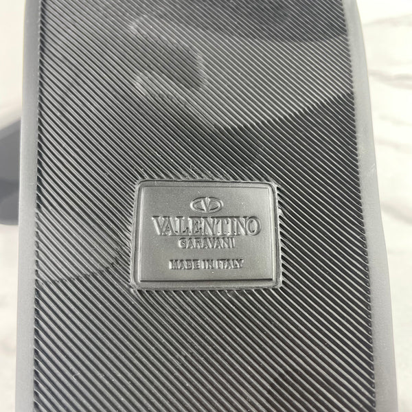 Valentino Men’s Rainbow VLTN Logo Slides Size 43