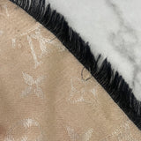 Louis Vuitton Chale Monogram So Soft Beige Shawl/Scarf
