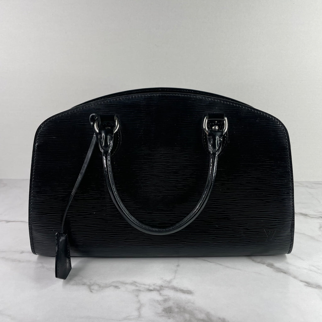 Louis Vuitton Black Electric Epi Leather Pont Neuf Bag