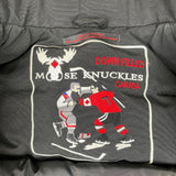 Moose Knuckles Black Debbie Down Bomber Jacket Size XS