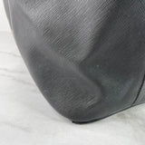 GIVENCHY Black Textured Coated Canvas Large Bambi Print Antigona Tote