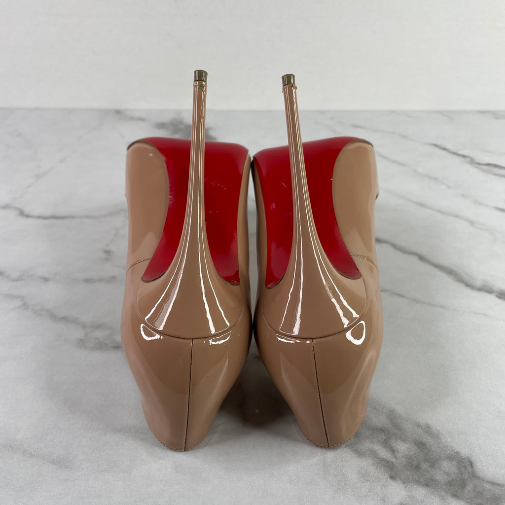 So kate patent leather heels Christian Louboutin Multicolour size 38.5 EU  in Patent leather - 31421481