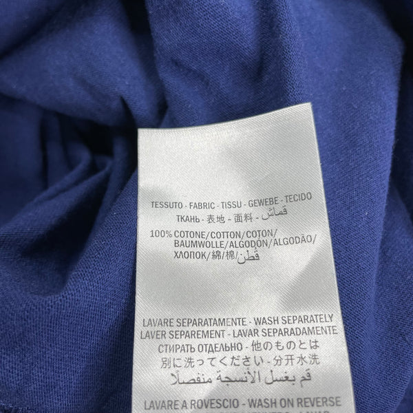 Gucci Men’s Blue Oversized Interlocking G Logo T-Shirt