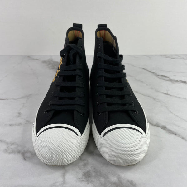 Burberry Black Kingly Big C Sneakers Size 39